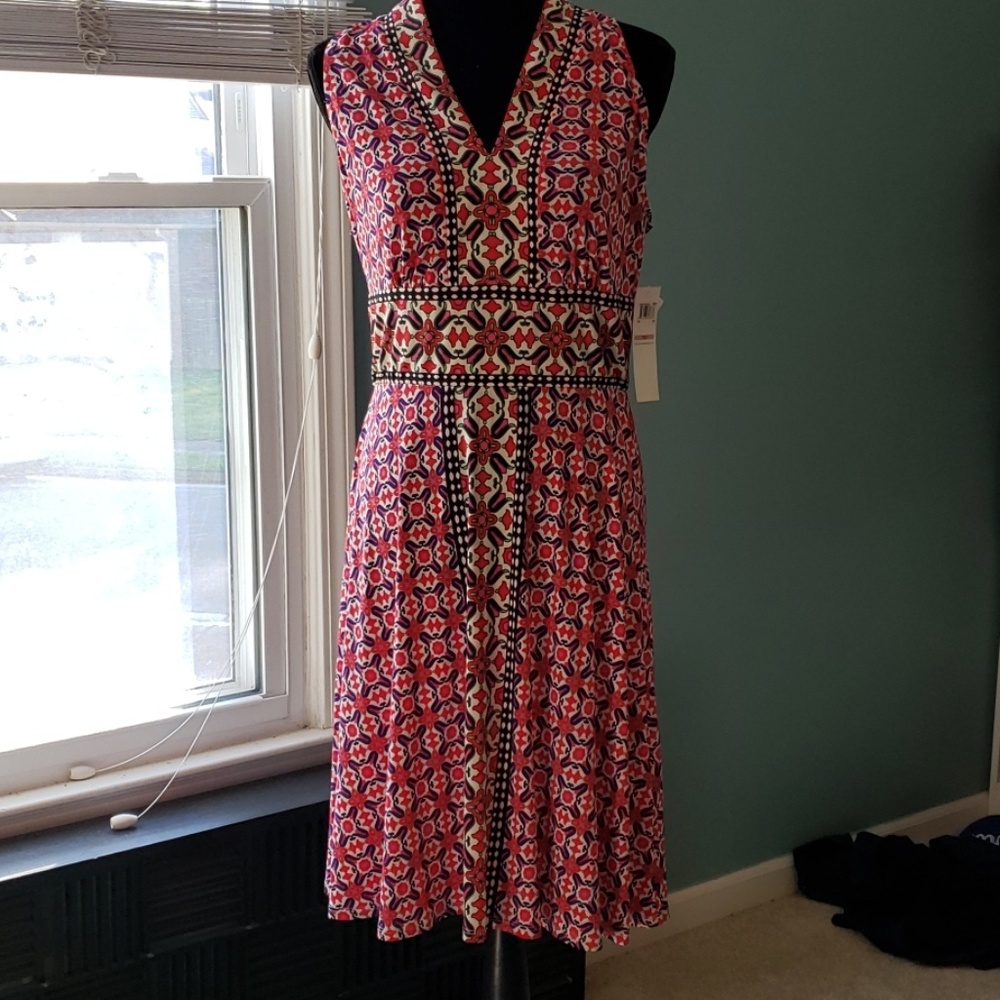 London Times Midi Dress